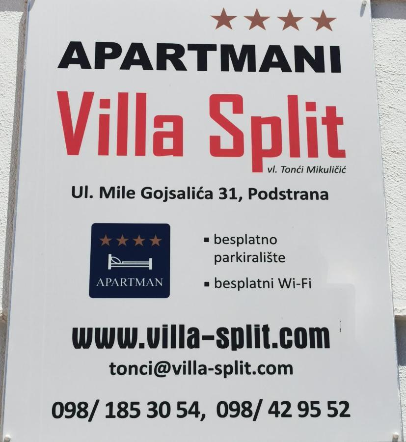 Apartments Villa Split Подстрана Екстериор снимка